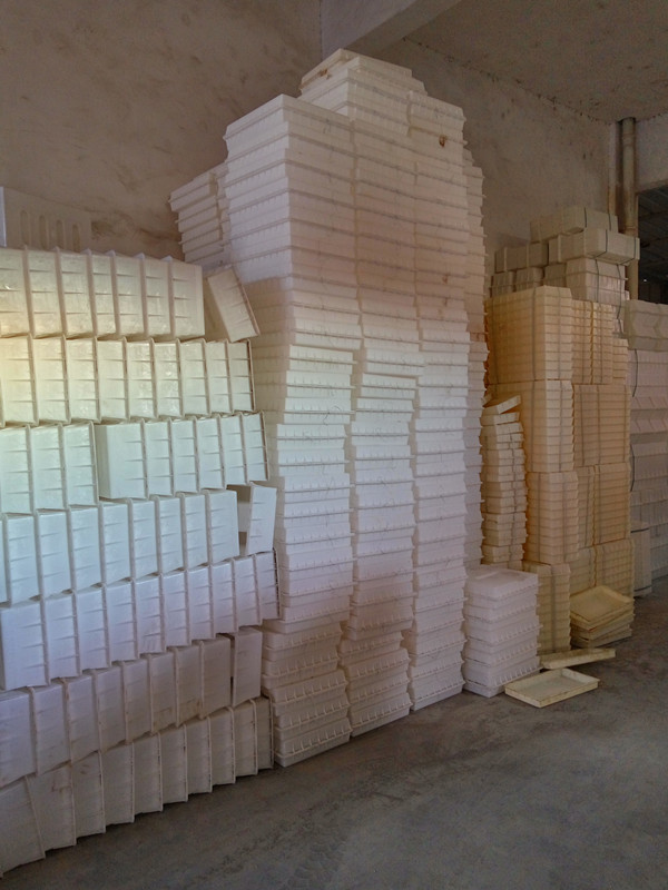De plastic Vormen van Cementbalusters, de Concrete Vormen van het Balustertraliewerk voor de Kolom van de Brugomheining