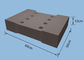 Het vierkante Concrete Dekkingsblok vormt 69 * 50 * 12cm Duurzame Schuringsweerstand leverancier